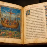Narrative poetry shown through a fifteenth century manuscript of Homer's Odyssey